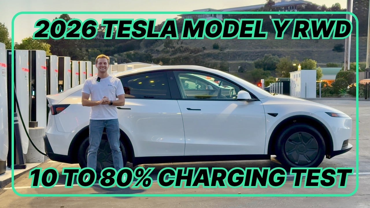 2026 Tesla Model Y RWD Charging Test: Peak Power Isn't Everything